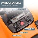 NNEDPE Licensed MCL35 McLaren Kids Toy Ride On Electric Quad Bike - Orange