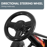 NNEDPE G95 Kids Ride On Pedal-Powered Go Kart - Black