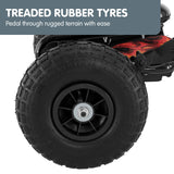 NNEDPE G95 Kids Ride On Pedal-Powered Go Kart - Black