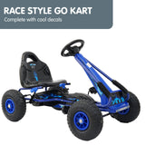 NNEDPE G95 Kids Ride On Pedal Go Kart - Blue