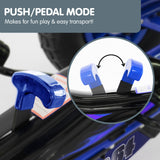 NNEDPE G95 Kids Ride On Pedal Go Kart - Blue