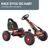 NNEDPE G95 Kids Ride On Pedal-Powered Go Kart  - Red