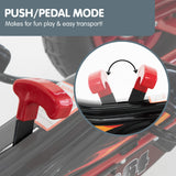 NNEDPE G95 Kids Ride On Pedal-Powered Go Kart  - Red