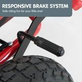 NNEDPE G95 Kids Ride On Pedal-Powered Go Kart  - Red