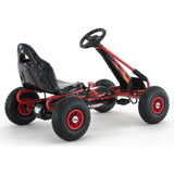 NNEDPE G95 Kids Ride On Pedal-Powered Go Kart  - Red