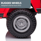 NNEDPE Licensed Toyota FJ-40 Electric Kids Ride On Car by - Red