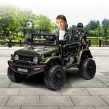 NNEDPE Authorised Toyota FJ Cruiser Kids Electric Ride On Car - Green