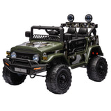 NNEDPE Authorised Toyota FJ Cruiser Kids Electric Ride On Car - Green
