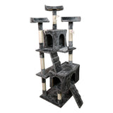 NNEDPE 170cm Cat Tree Scratching Post - Dark Grey