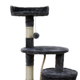 NNEDPE 110cm Cat Tree Scratching Post - Dark Grey