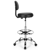 NNECW Ergonomic Drafting Chair with Backrest for Office