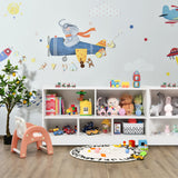 NNECW Bookcase &amp; Toy Storage with 5 Compartments for Kids