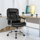 NNECW Height Adjustable Executive Chair with Upgraded Padded Armrest for Home/Office