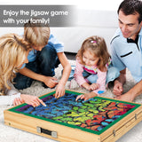 NNECW 1000 Pieces Adjustable Portable Puzzle Table with Anti-slip Felt for Teens & Adults
