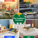 NNECW 1000 Pieces Adjustable Portable Puzzle Table with Anti-slip Felt for Teens & Adults