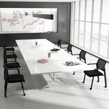 NNECW Office Mesh Chairs with Armrests and Wheels