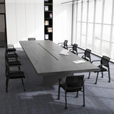 NNECW Office Mesh Chairs with Armrests and Wheels