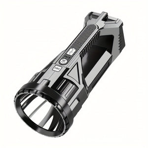 NNETM Camping Spotlight USB Rechargeable Flashlight