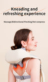 NNETM Neck & Back Automatic Kneading Massager