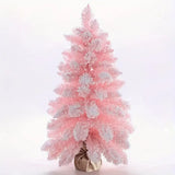 NNETM Pretty in Pink: A Festive Flocking Christmas Tree