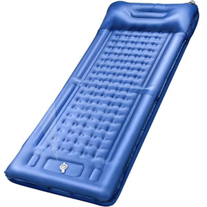 NNETM 5-Inch Inflatable Camping Sleeping Mat with Pillow