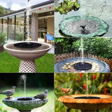 NNETM Solar Fountain Pump for Outdoor Waterscapes