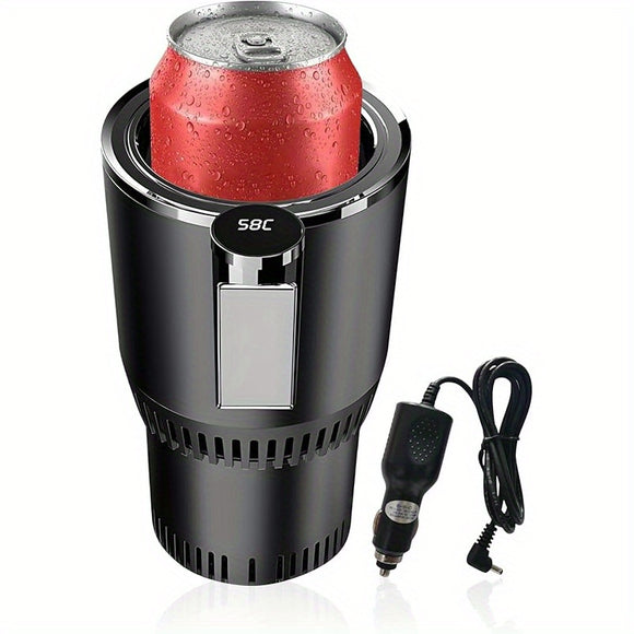 NNETM Car Cup Cooler & Warmer with LED Display
