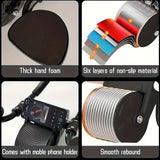 NNETM Automatic Rebound Abdominal Wheel with Elbow Pad