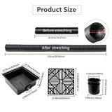NNETM Flexible Rain Gutter Downspout Extension Kit