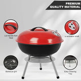 NNETM Portable Charcoal Grill with Kickstand