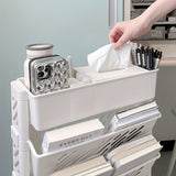 NNETM Rolling Art Storage Cart Plastic
