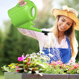 NNETM 2-Gallon Garden Watering Can with Long Spout