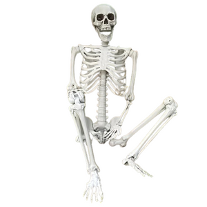 NNETM Faux Skeleton Sculpture: Spooky Halloween Decor