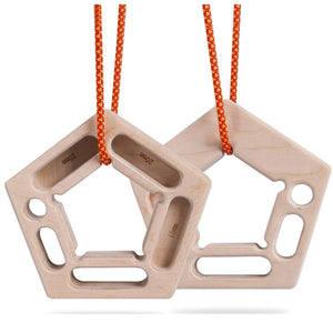 NNEOBA Double-Sided Hang board Rock Climbing Fingerboard