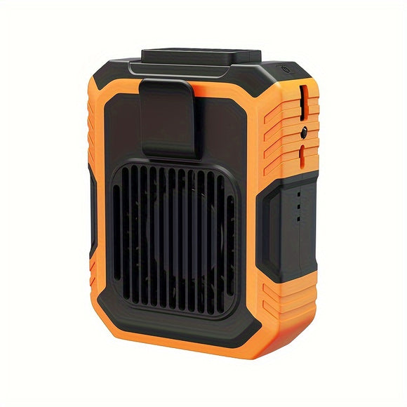 NNETM Portable Waist Fan Rechargeable Cooling Power Bank