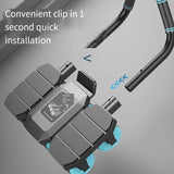 NNETM 6-Wheel Ab Trainer with Elbow Support & Pad