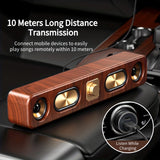 NNETM Wireless Dual Bass Speaker with Rechargeable Battery