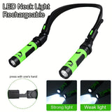 NNETM Rechargeable LED Neck Reading Light