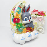 NNETM Grey Interactive Glowing Toy with Lights & Music