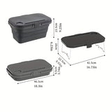 NNETM 2-in-1 Picnic Basket Cooler with Table