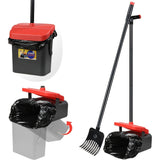 NNETM Dog Pooper Scooper Set with Swivel Bin