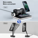 NNETM 7-in-1 Wireless Charging Station with Night Light