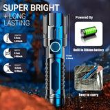 NNETM 2-Pack Ultra-Bright 350 Lumen LED Flashlights