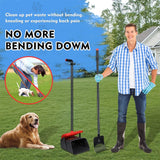 NNETM Dog Pooper Scooper Set with Swivel Bin