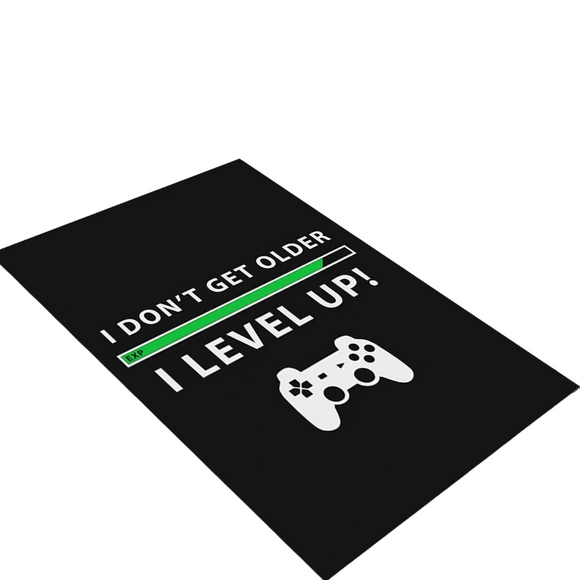 NNEOBA Game Console Symbols Cards Game Rug - Aesthetic Room Decor Furry Mat (80x120cm)
