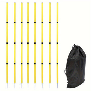 NNETM Ground Training Poles Set for Sports Drills