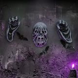 NNETM 3-Piece Set of 5-Inch Realistic Ghost Hands - Wall-Mounted Head Pendants
