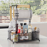 NNETM Ultimate Grill Caddy Organizer Condiment Holder