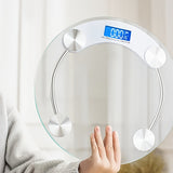 NNETM Smart Transparent Digital Bathroom Scale LCD Display