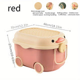 NNETM Cute Duck Toy Storage Box